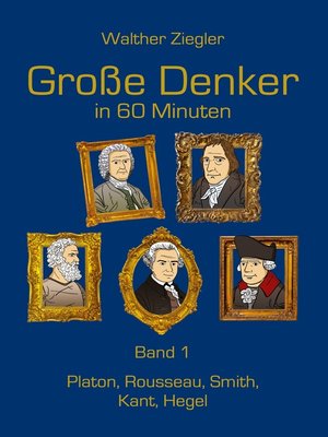 cover image of Große Denker in 60 Minuten--Band 1